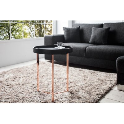 Stolik kawowy Modular 40 cm schwarz kupfer