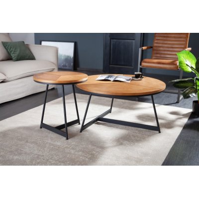   Stolik kawowy OAK ELEGANCE 80 cm 