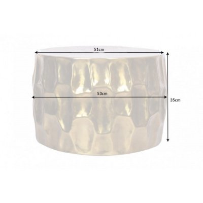  Stolik kawowy ORGANIC ORIENT 55 cm