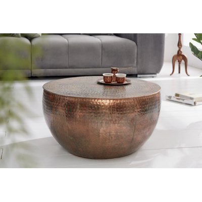  Stolik kawowy ORIENT II 60 cm miedź 