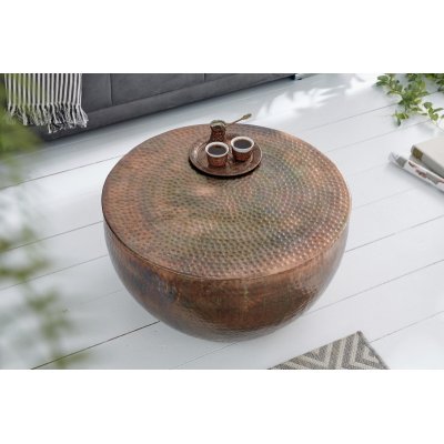   Stolik kawowy ORIENT II 60 cm miedź 