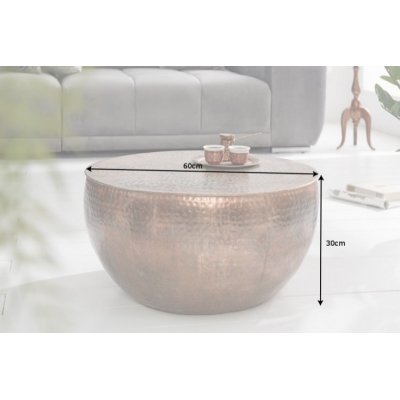   Stolik kawowy ORIENT II 60 cm miedź 