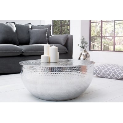  Stolik kawowy orient II 60 cm Srebrny