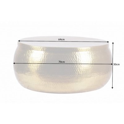  Stolik kawowy ORGANIC ORIENT 70 cm