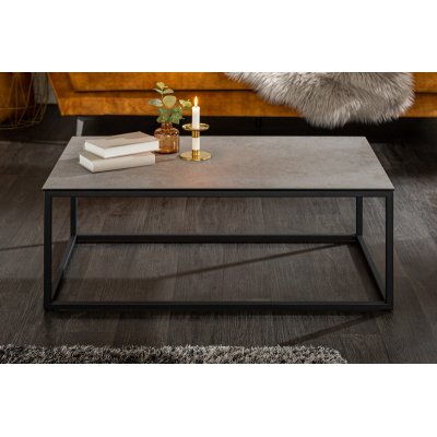 Stolik kawowy Symbiose  100 cm. Beton - Optik keramik