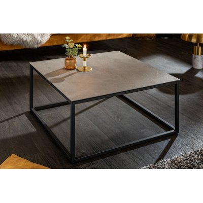 Stolik kawowy Symbiose  75cm. Beton- Optik keramik
