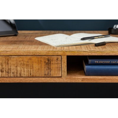  Biurko RETRO 120 cm drewno mango