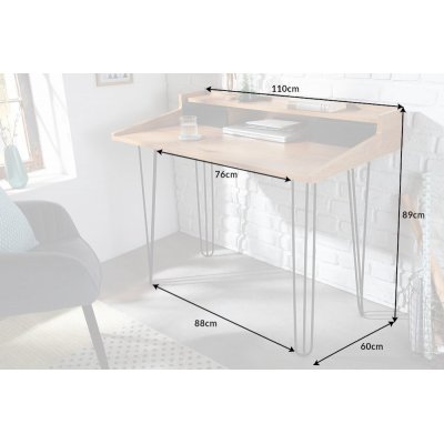  Biurko STUDIO 110 cm imitacja dębu