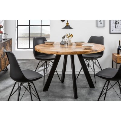  Stół jadalny IRON CRAFT Ø 120 cm okrągły 