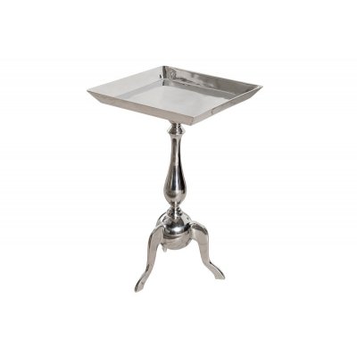   Stolik boczny Jardini 55 cm srebrny 