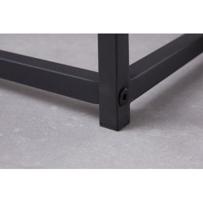  Stolik boczny boczny dura steel 2 er set czarny metal
