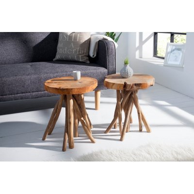  Stolik boczny Root 45 cm Teak