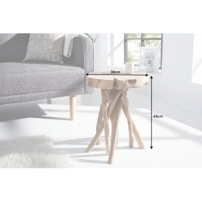  Stolik boczny Root 45 cm Teak