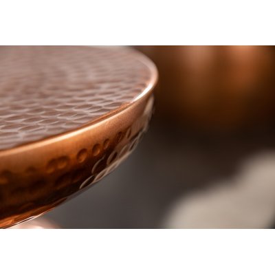  Stolik kawowy ORIENT 50 cm z efektem uderzenia