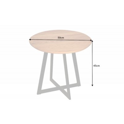  Stolik boczny Vancouver 50 cm eiche