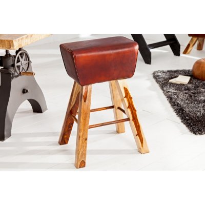  Hoker barowy BOCK 75 cm skóra