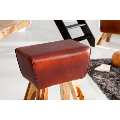  Hoker barowy BOCK 75 cm skóra