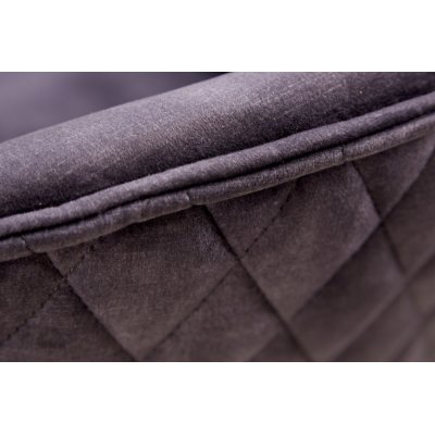  Krzesło biurowe Euphoria dunkelgrau samt