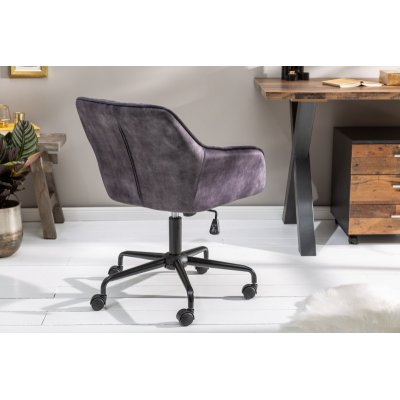  Fotel biurowy TURYN 47-56 cm ciemnoszary