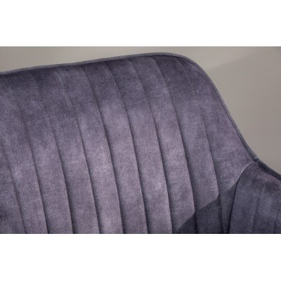  Fotel biurowy TURYN 47-56 cm ciemnoszary