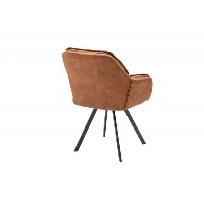  Krzesło fotelowe LOUNGER jasnobrązowy