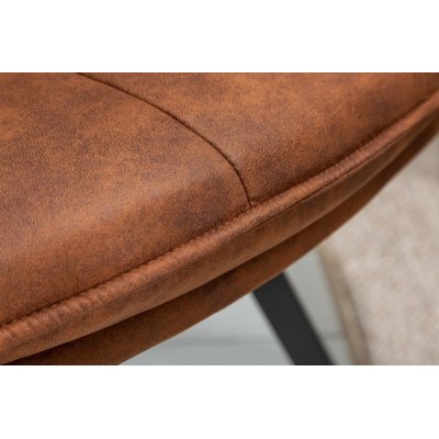  Krzesło fotelowe LOUNGER jasnobrązowyKrzesło fotelowe LOUNGER jasnobrązowy