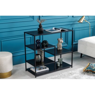 Regał Dura stell metalowy czarny 80 cm