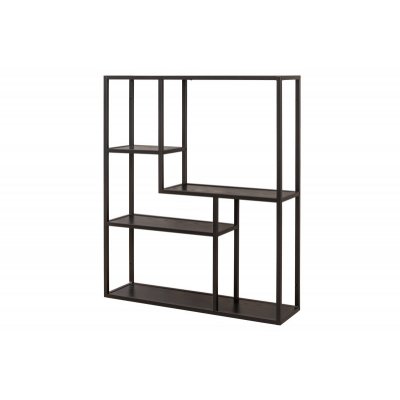   Półka ścienna Slim Line 90 cm jesion czarny