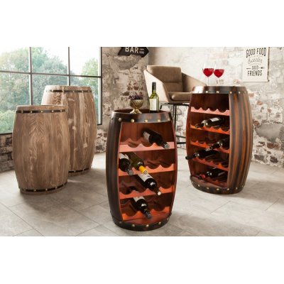 Solidny stojak na wino BODEGA 60 cm