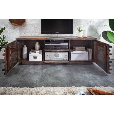 Szafka  RTV Relief 150 cm  Sheesham 150 cm