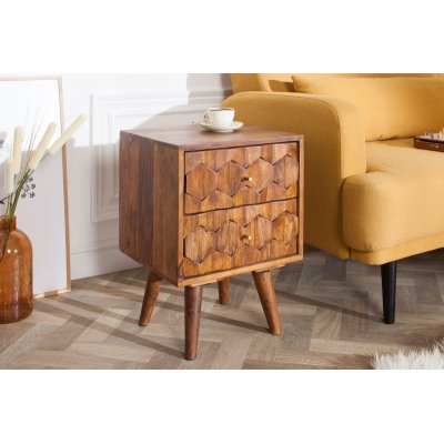  Szafka nocna Mystic living 40 cm Sheesham