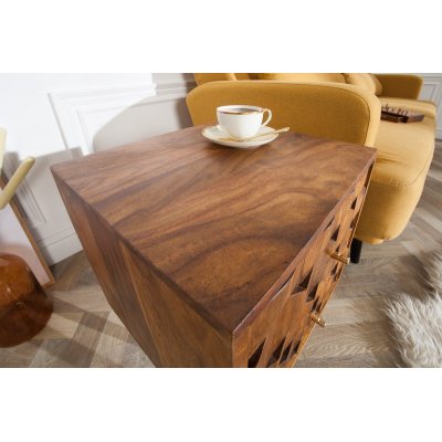  Szafka nocna Mystic living 40 cm Sheesham