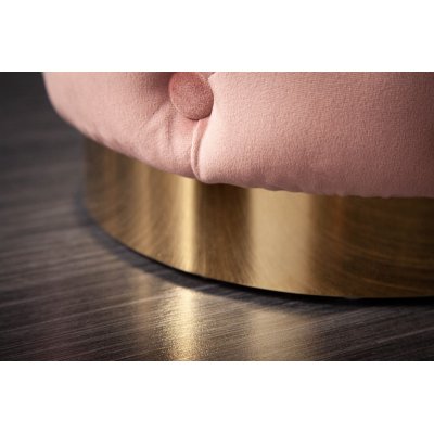  Pufa Modern Barock 35 cm różowa