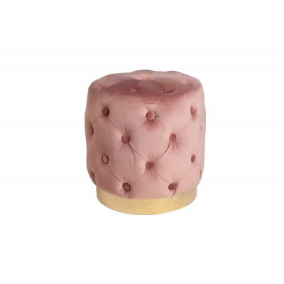  Pufa Modern Barock 35 cm różowa