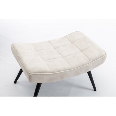 Pufa Scandinavia 39 cm kremowa