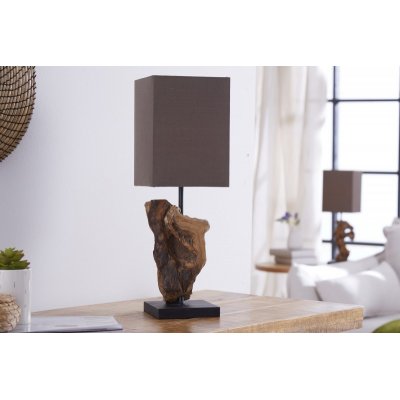   Lampa stołowa Driftwood Hypnotic brązowa