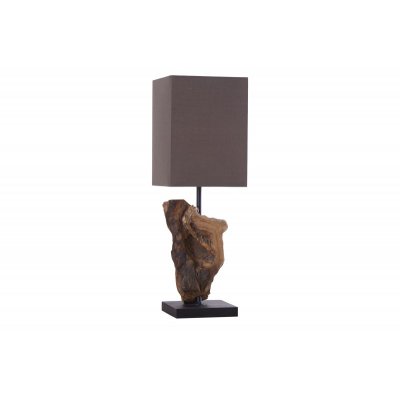   Lampa stołowa Driftwood Hypnotic brązowa