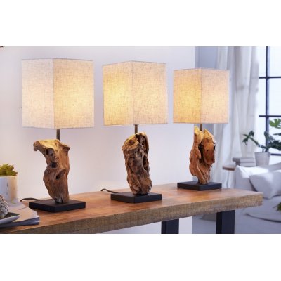  Lampa stołowa Driftwood Hypnotic beżowa