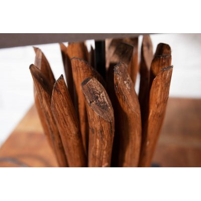  Lampa stołowa Driftwood Euphoria szaro brązowa 