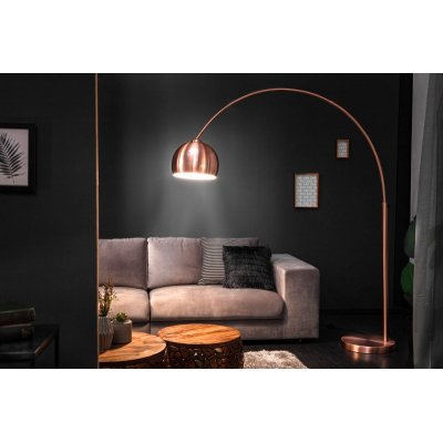 Lampa podłogowa Big Bow miedźiana 170-210 