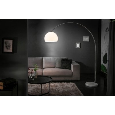 Lampa podłogowa Big Bow biała