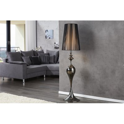 Lampa podłogowa Lucie 160 cm czarna