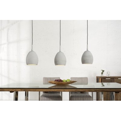 Lampa wisząca Cement szary
