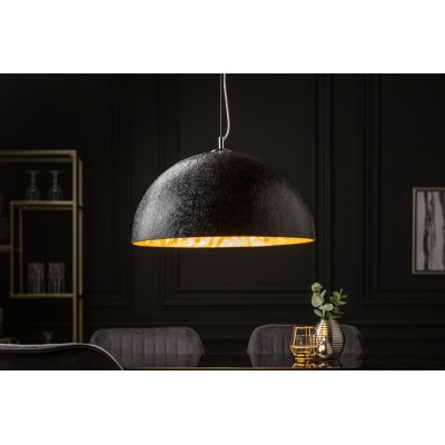 Lampa wisząca Glow czarno złota 50 cm