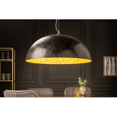 Lampa wisząca Glow czarno złota 70 cm