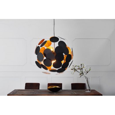 LampaInfinity Home czarno złota  