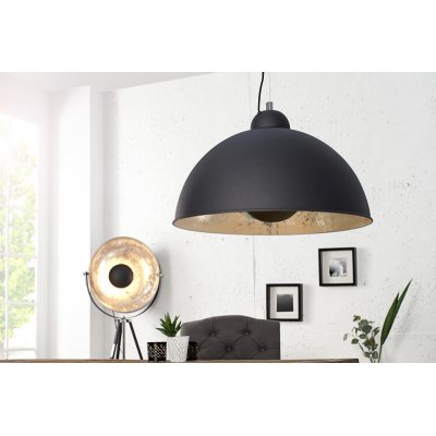 Lampa wisząc Studio czarano srebrna