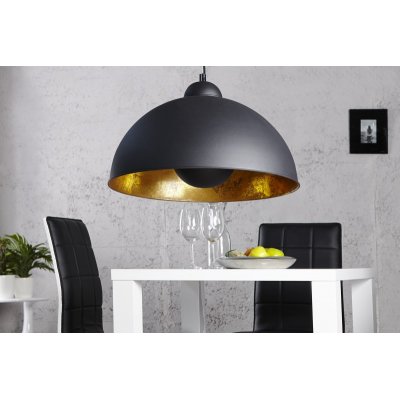 Lampa wisząca Studio czarno złota