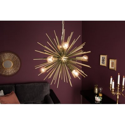 Lampa wisząca Sunlight 50 cm gold