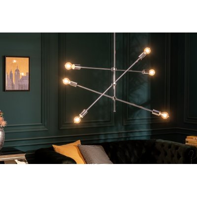 Lampa  wisząca Variation czarnosrebrna 